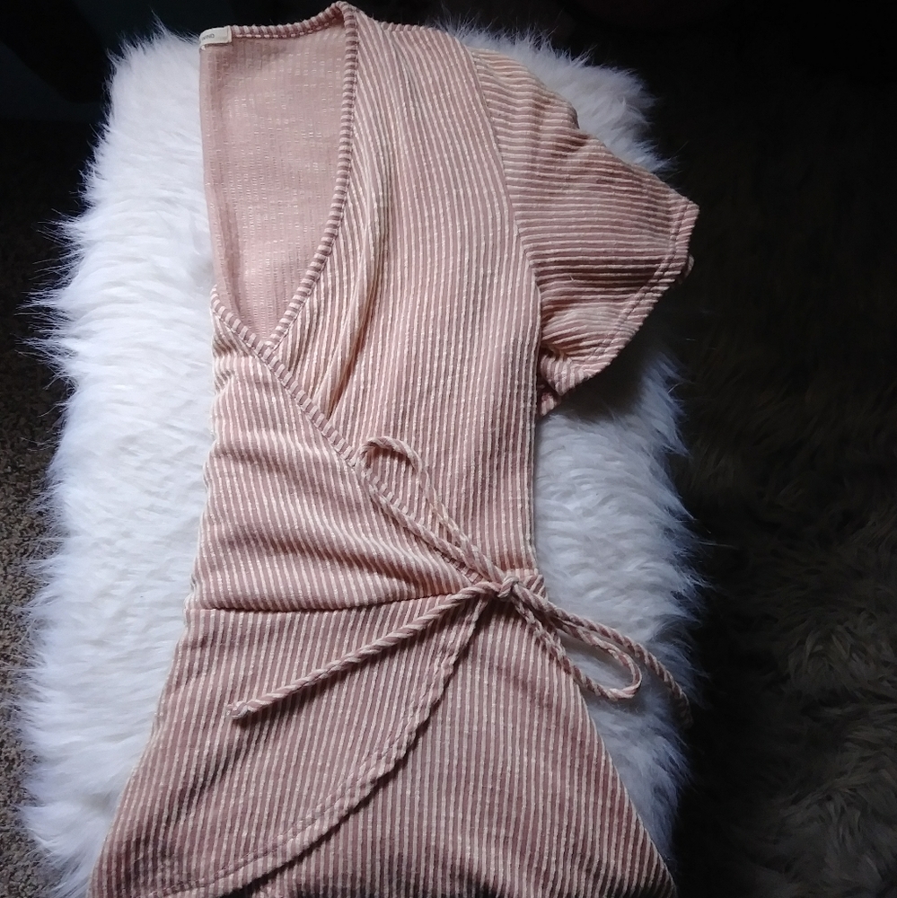 Basic Knit Peplum Top